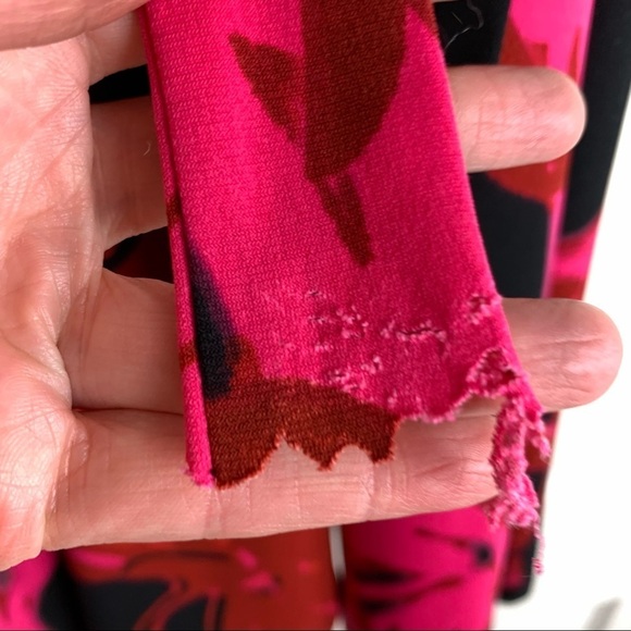 Taylor Faux Wrap  Dress With Belt Size 6 - Picture 3 of 7